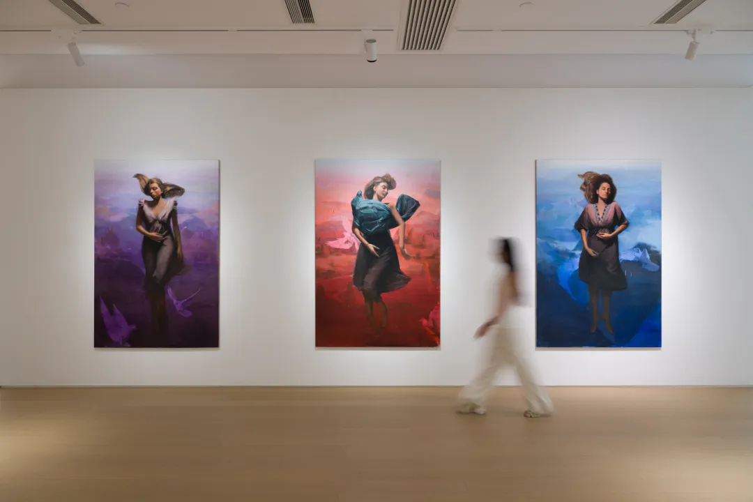 Selected works on view
