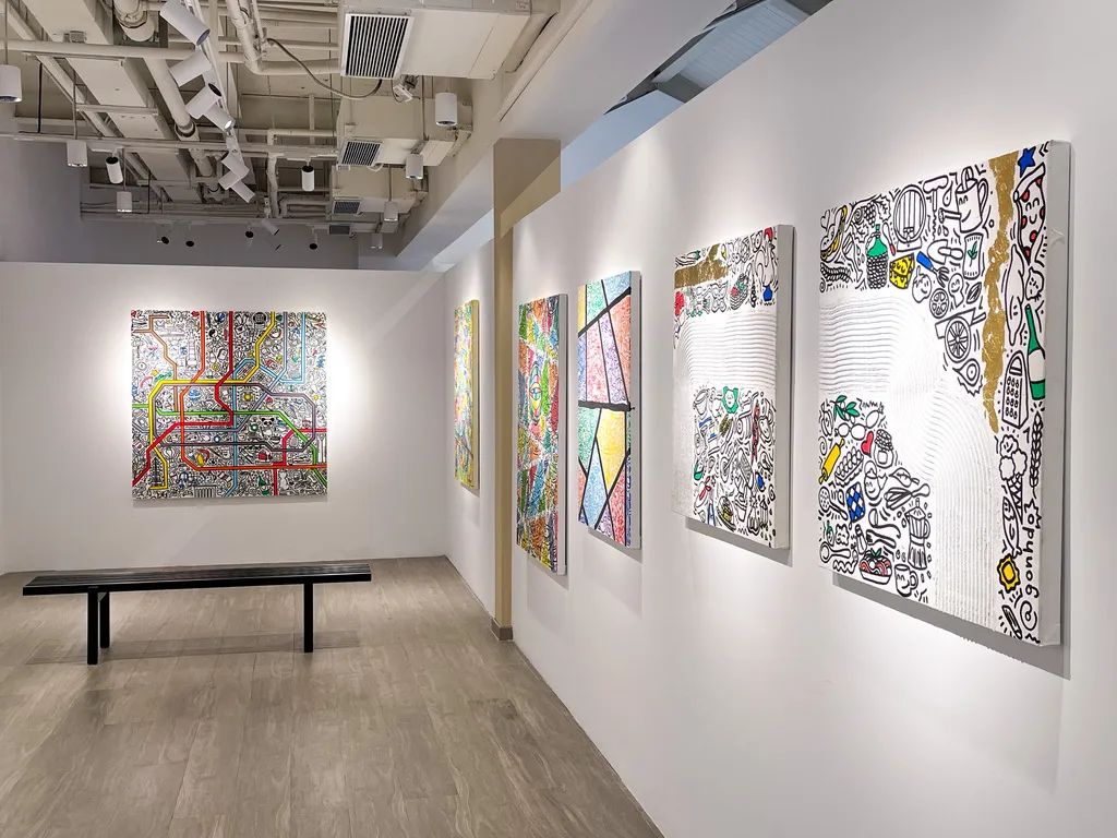 Installation view