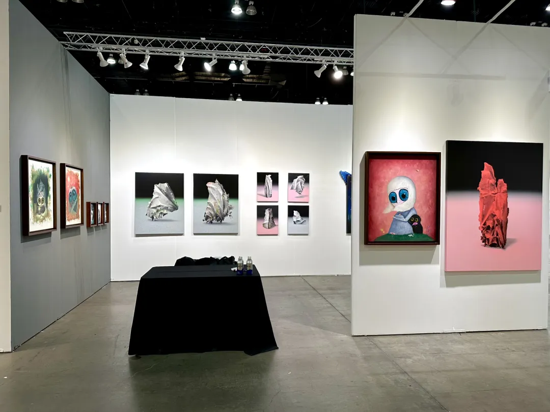 Exhibition view — Featured works on display