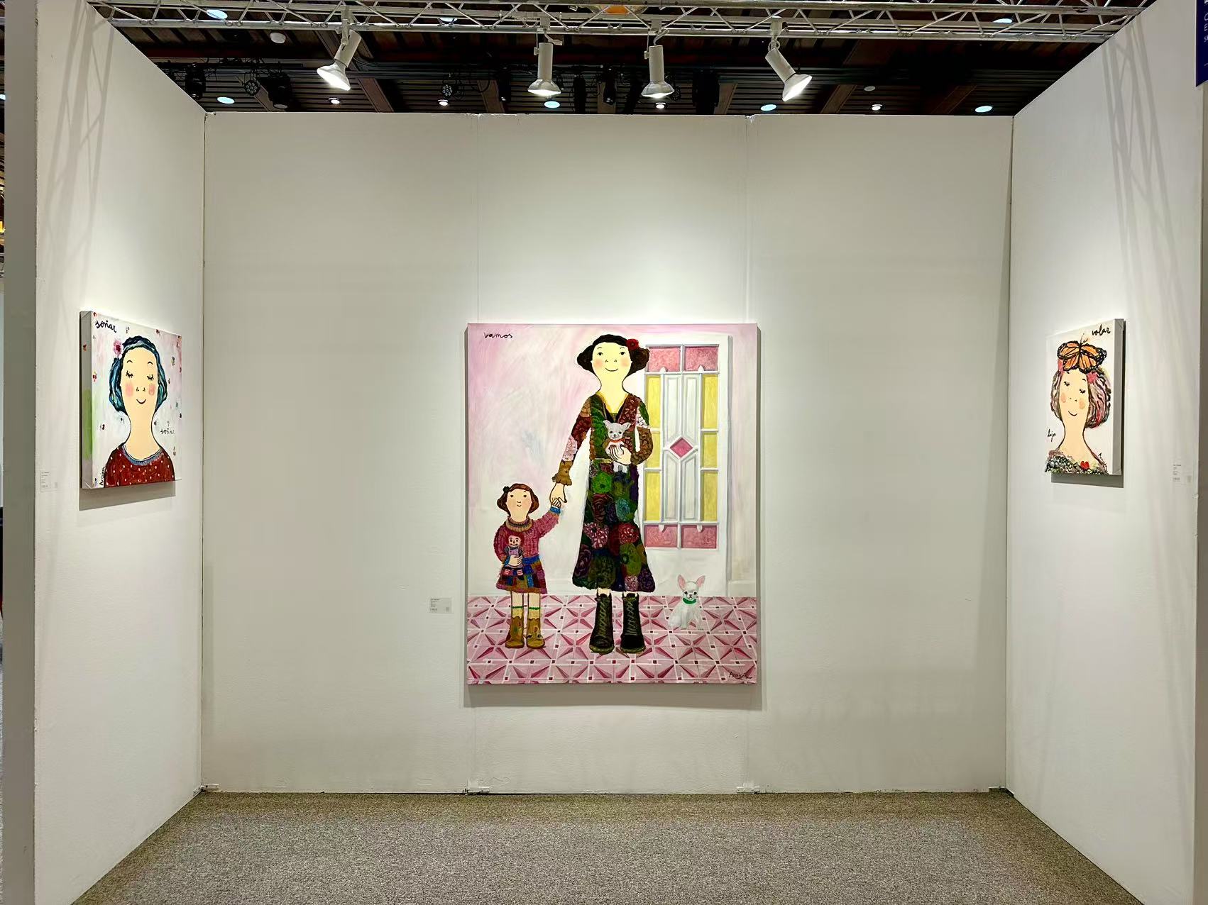 Installation view — Caelis Galeria at Santa Fe Art Fair